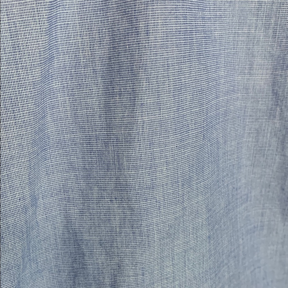 HARVE BENARD Light Blue Cotton Button Down Shirt - Picture 7 of 8